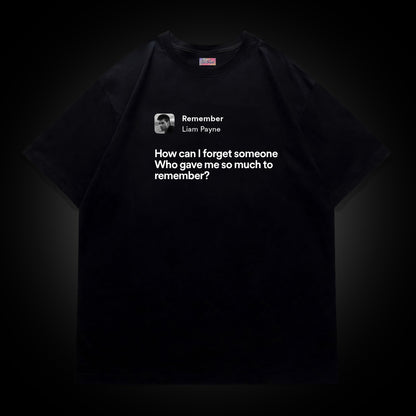 Remember - Liam Payne Oversized Tee
