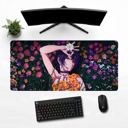Reze Flower Garden Deskmat