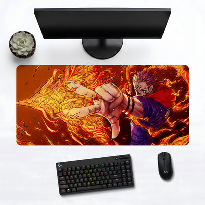 Sukuna Divine Flame Deskmat