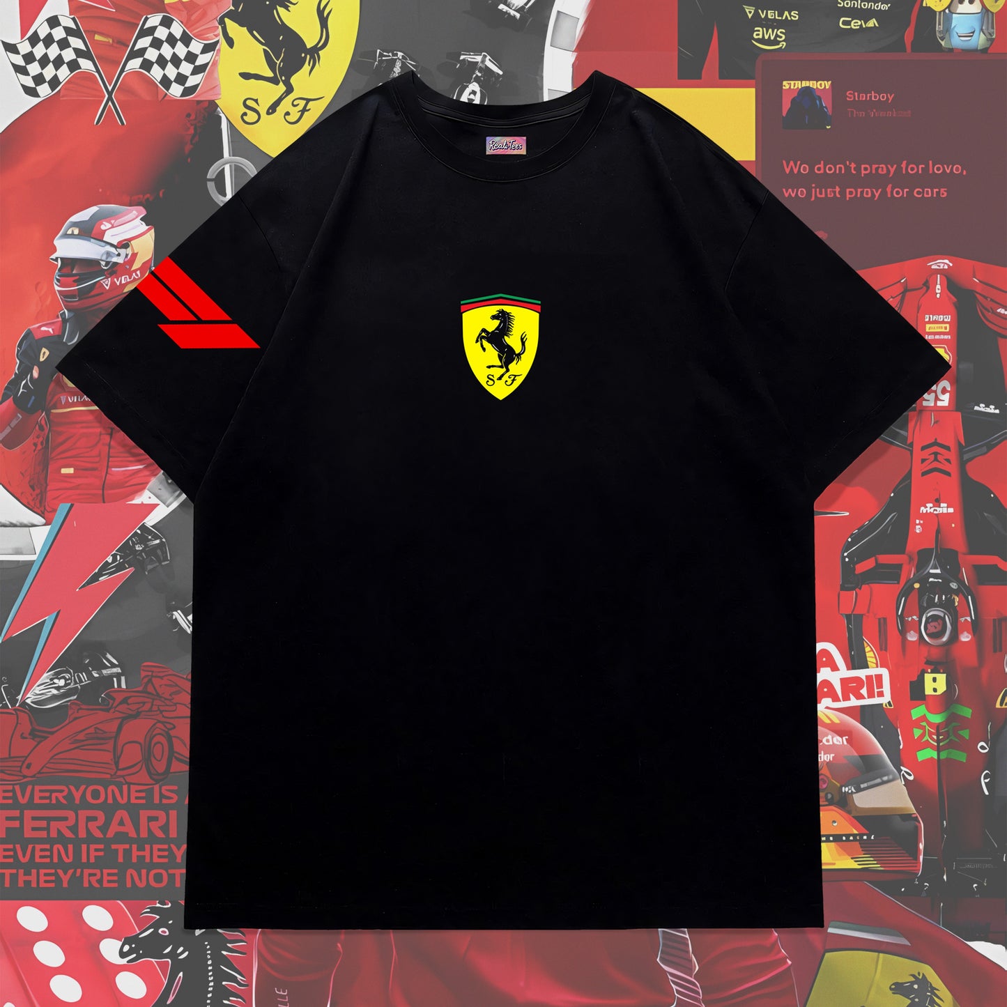 CS Lewis Hamilton Ferrari Tee