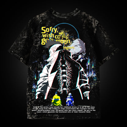 Cyberpunk Edgerunners "Moonbound Promise" Vintage Tee