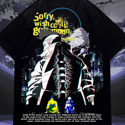 Cyberpunk Edgerunners "Moonbound Promise" Tee