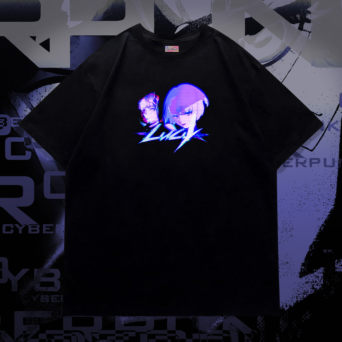 Lucy "Moonlit Glitch" Tee