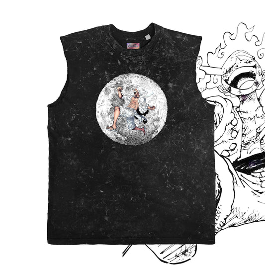 Luffy Gear 5 Vintage Vest