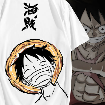 Straw Hat Dreams – Luffy x Thousand Sunny Oversized Tee