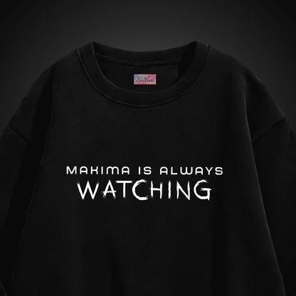 Makima Is Always Watching Oversized Sweatshirt