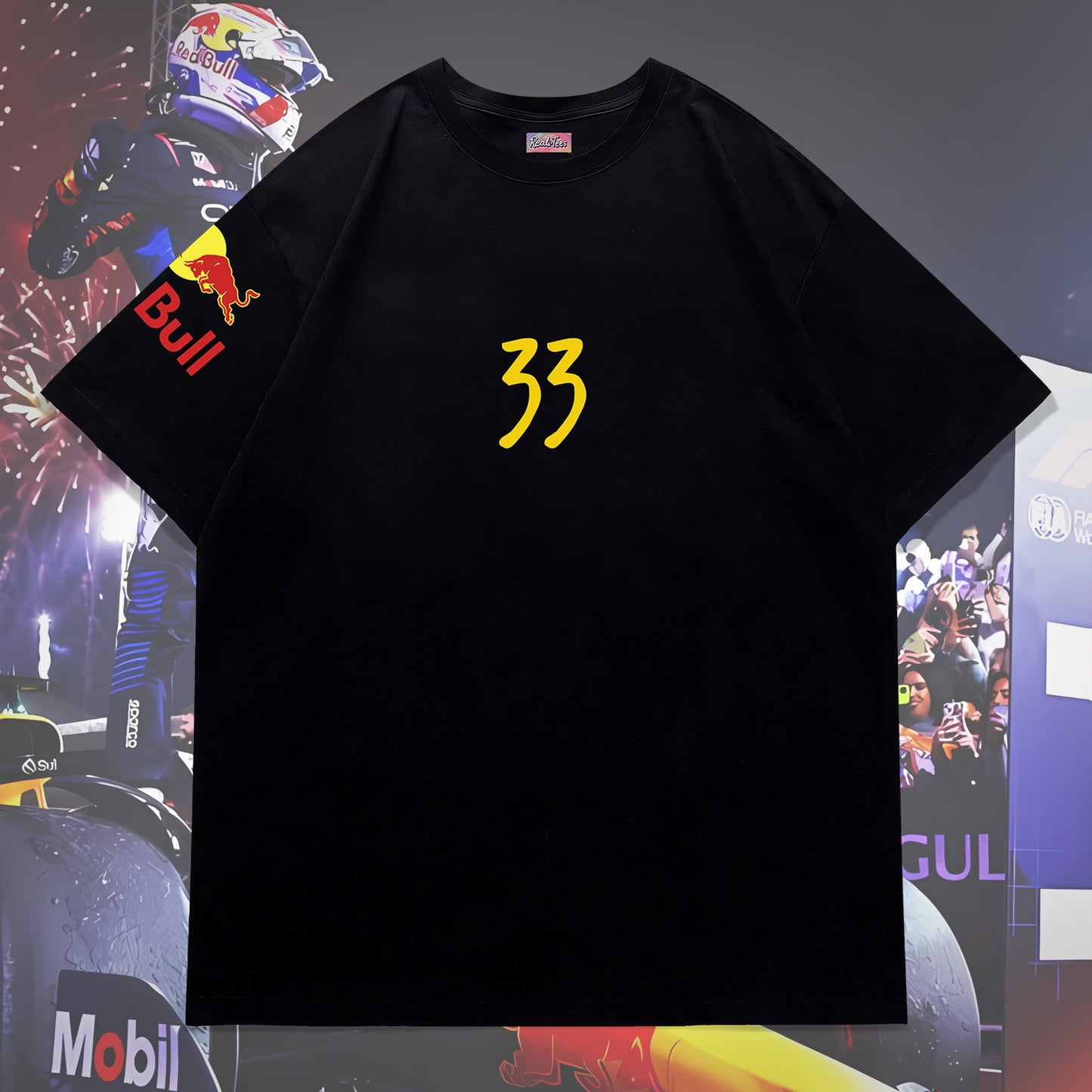 Max Verstappen Redbull Poster Tee