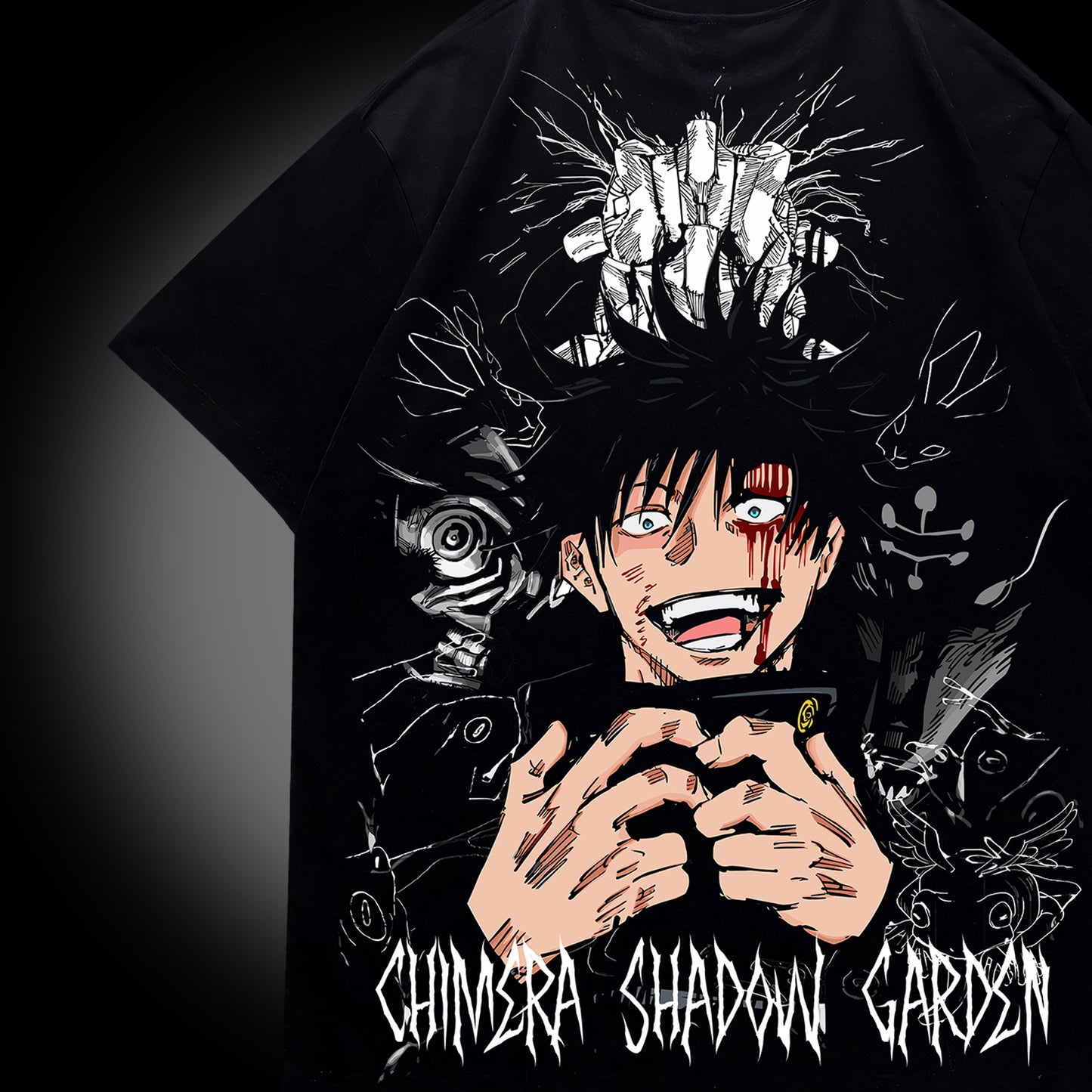 Megumi Fushiguro "Chimera Shadow Garden" Tee