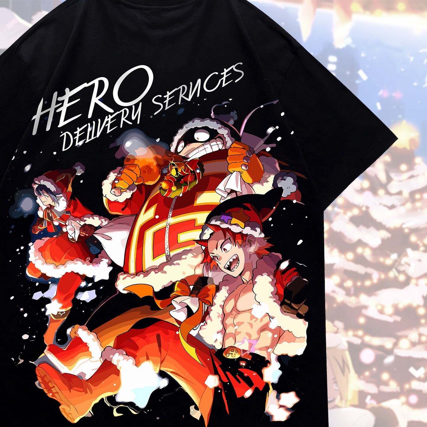 Hero Delivery Services Oversized Tee