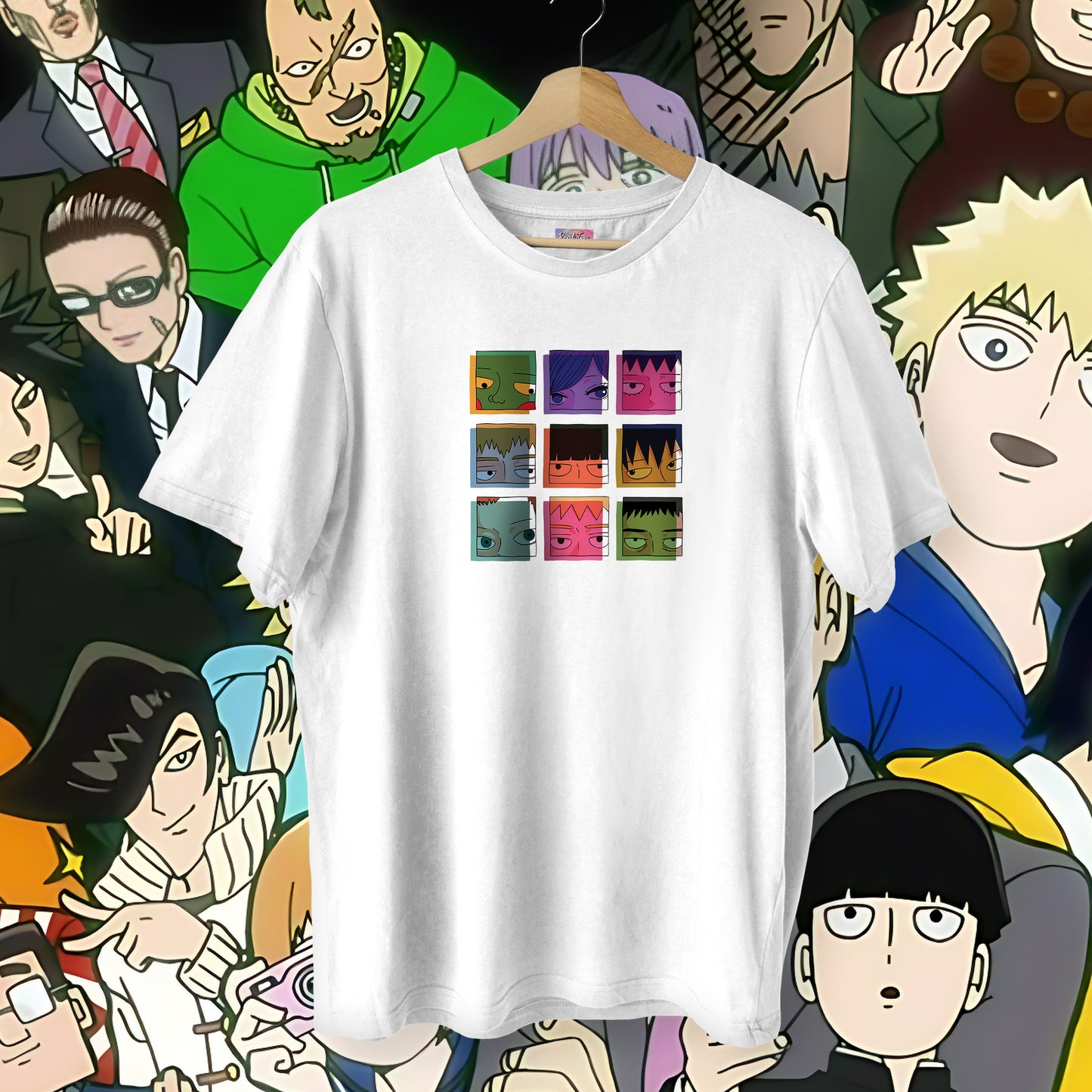 Mob Psycho Faces Tee