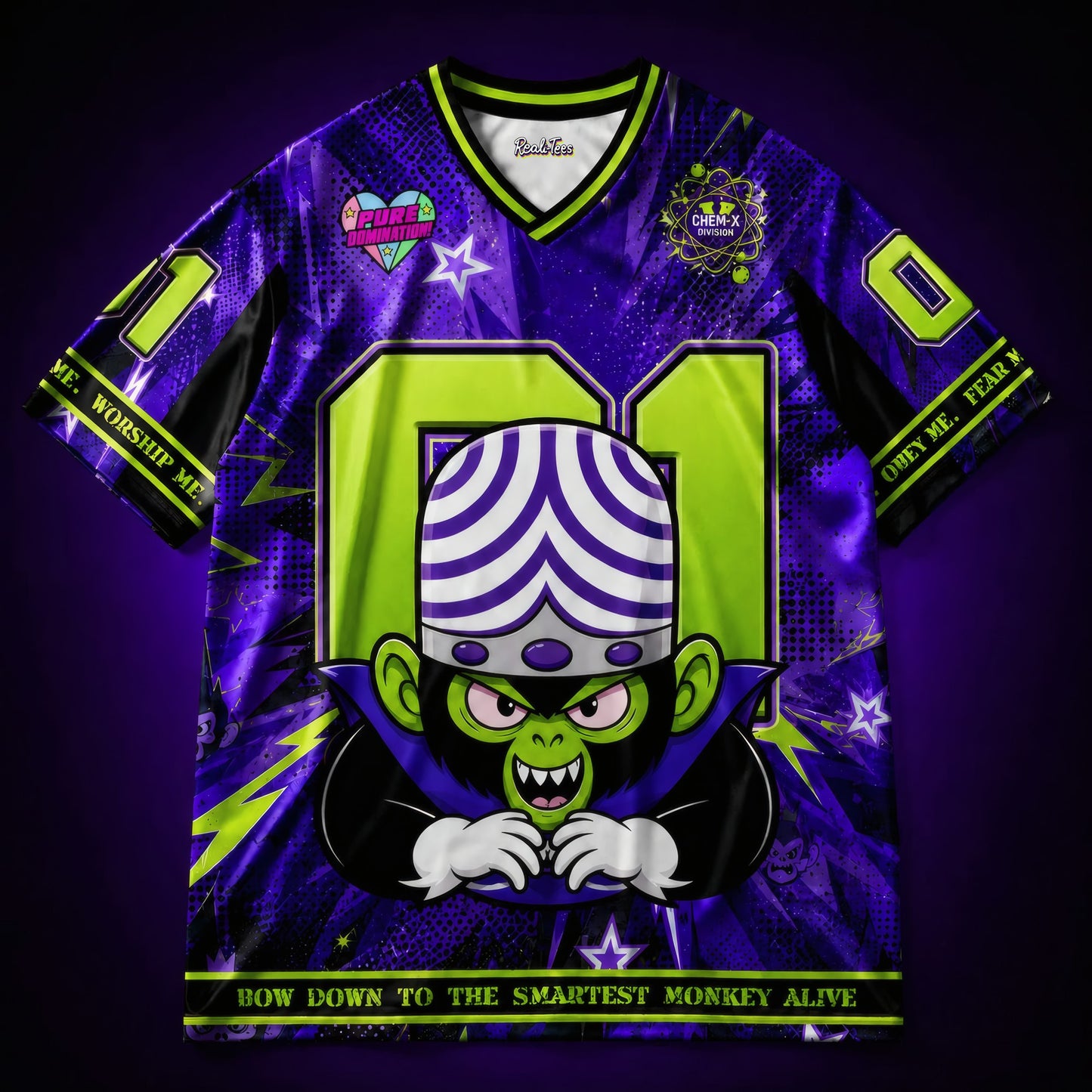 Mojo Jojo "Pure Domination" Oversized Jersey