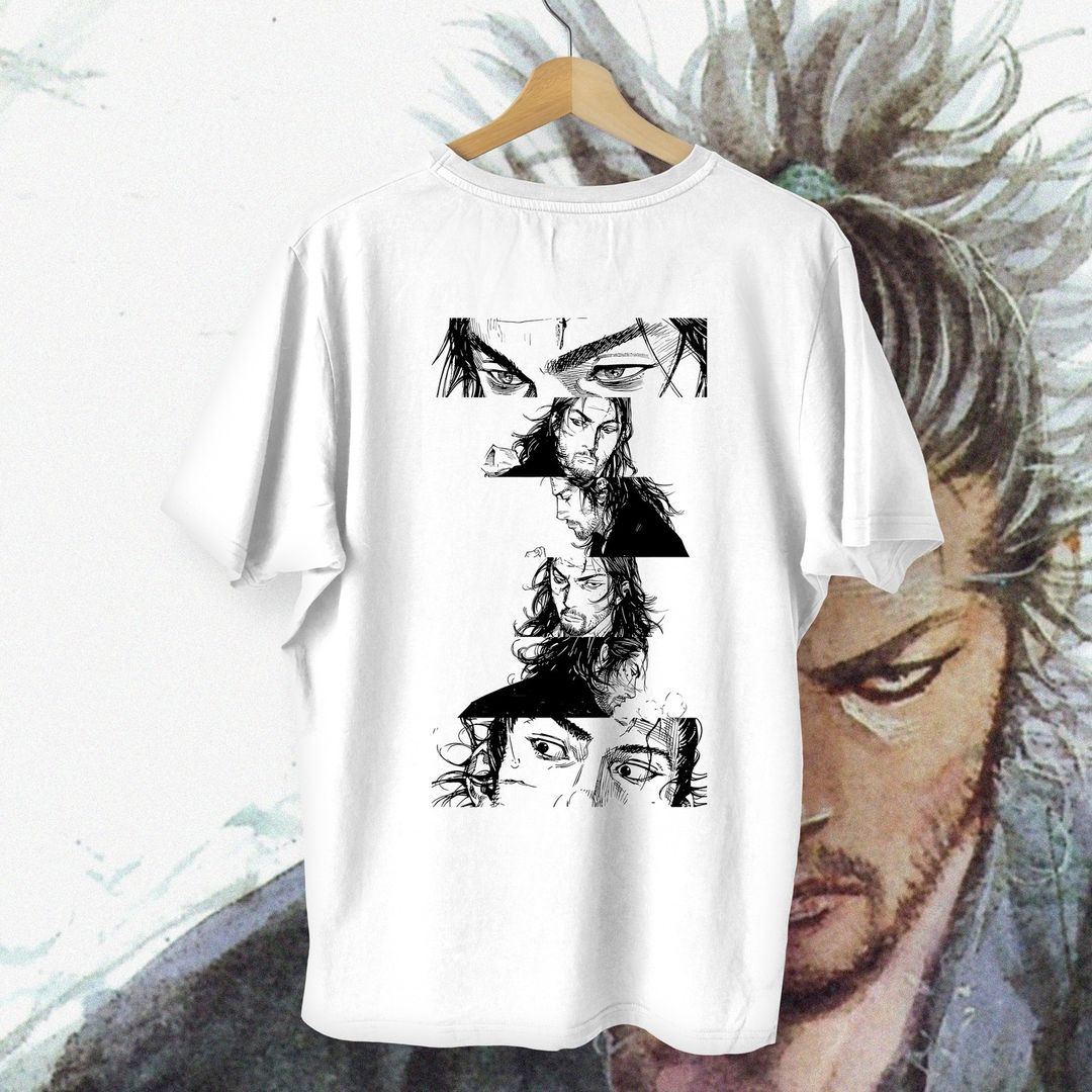 Vagabond Musashi Faces Oversized Tee – Reali-Tees