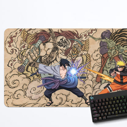 Naruto vs Sasuke Deskmat
