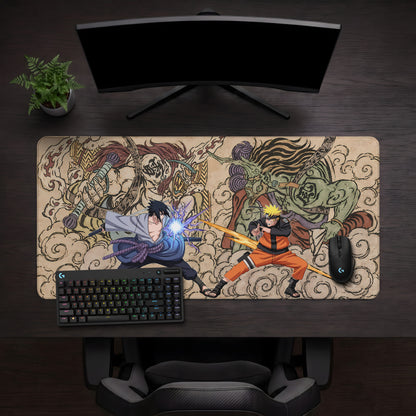 Naruto vs Sasuke Deskmat