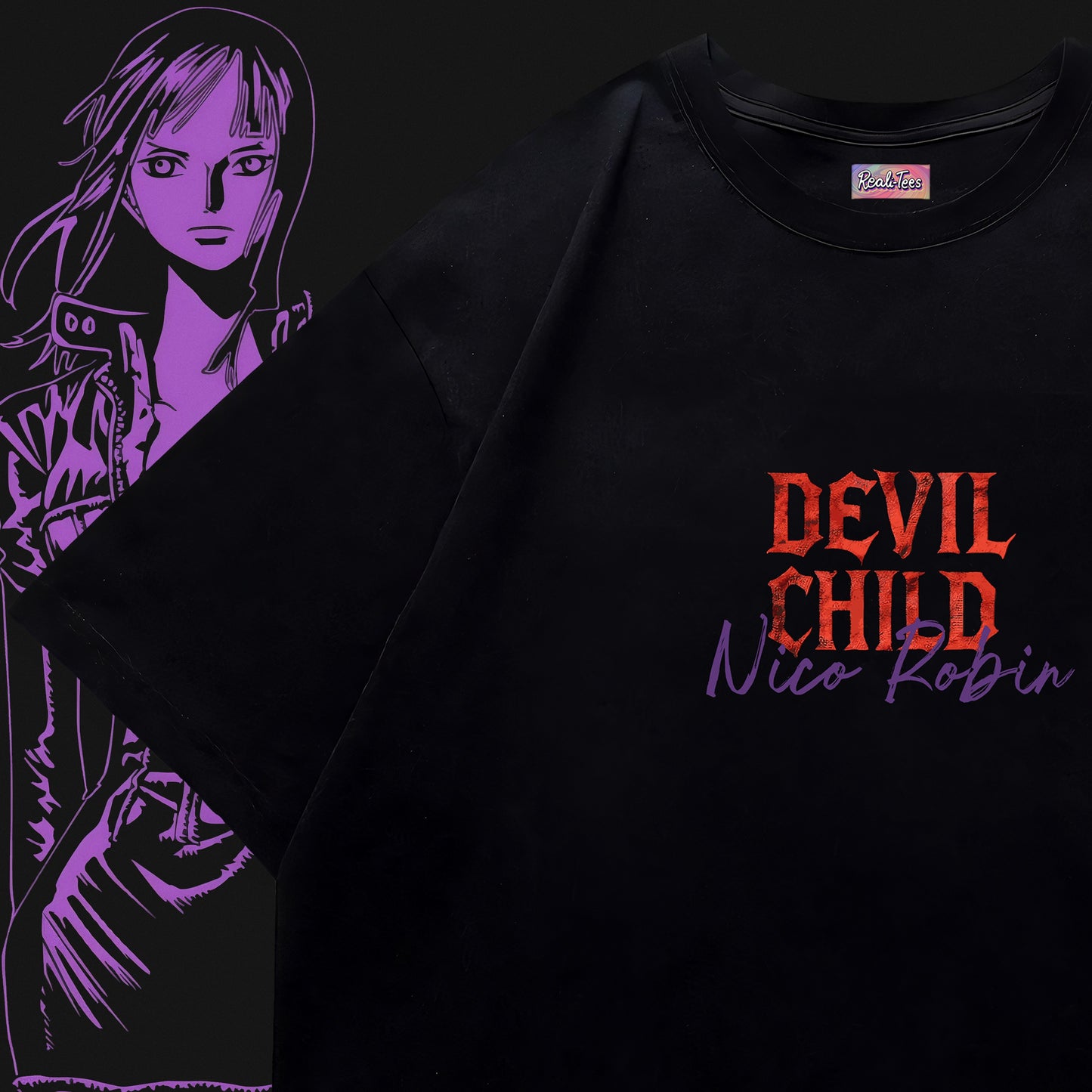 Nico Robin "Devil Child" Oversized Tee