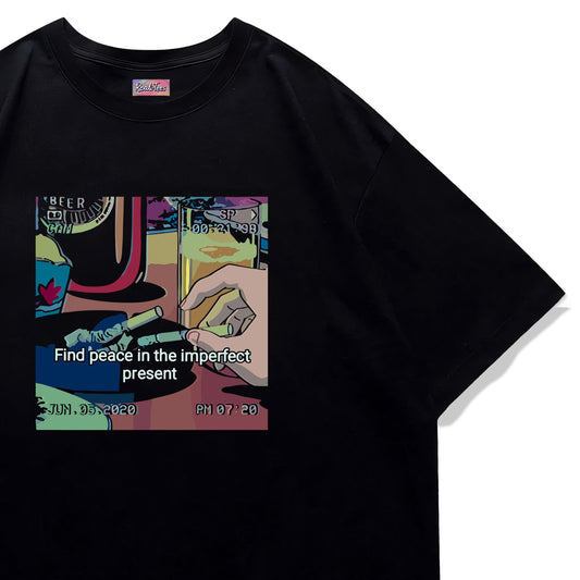 Ocean Waves Present Tee