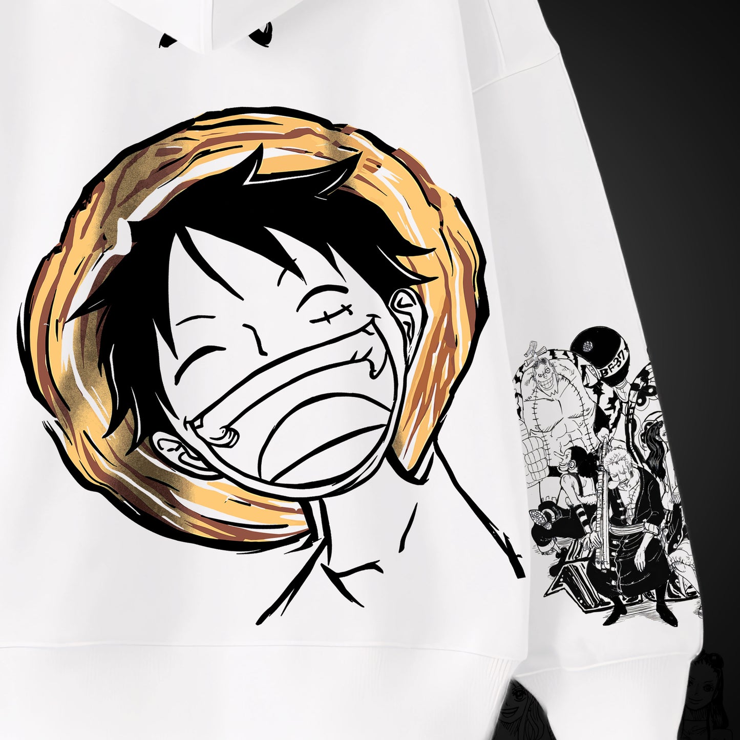 One Piece "Straw Hat Dreams" Oversized Hoodie