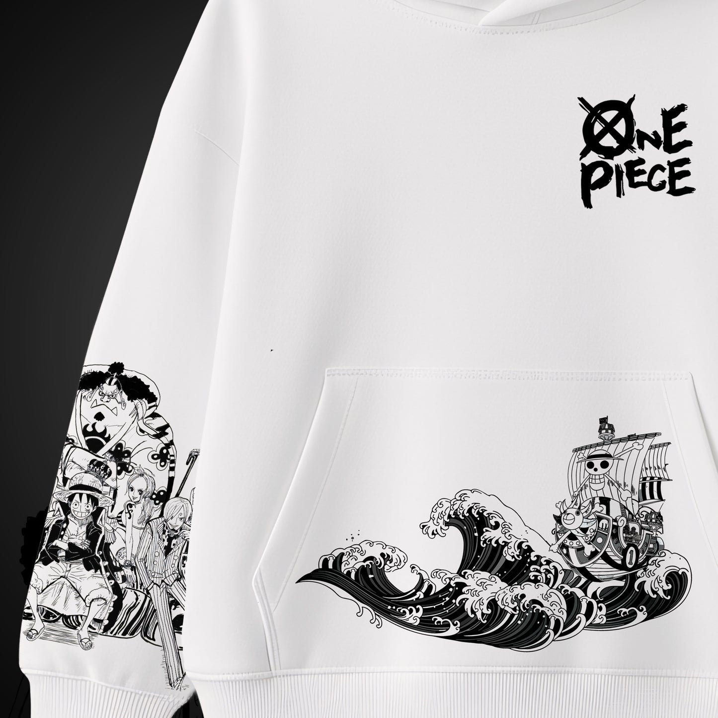 One Piece "Straw Hat Dreams" Oversized Hoodie