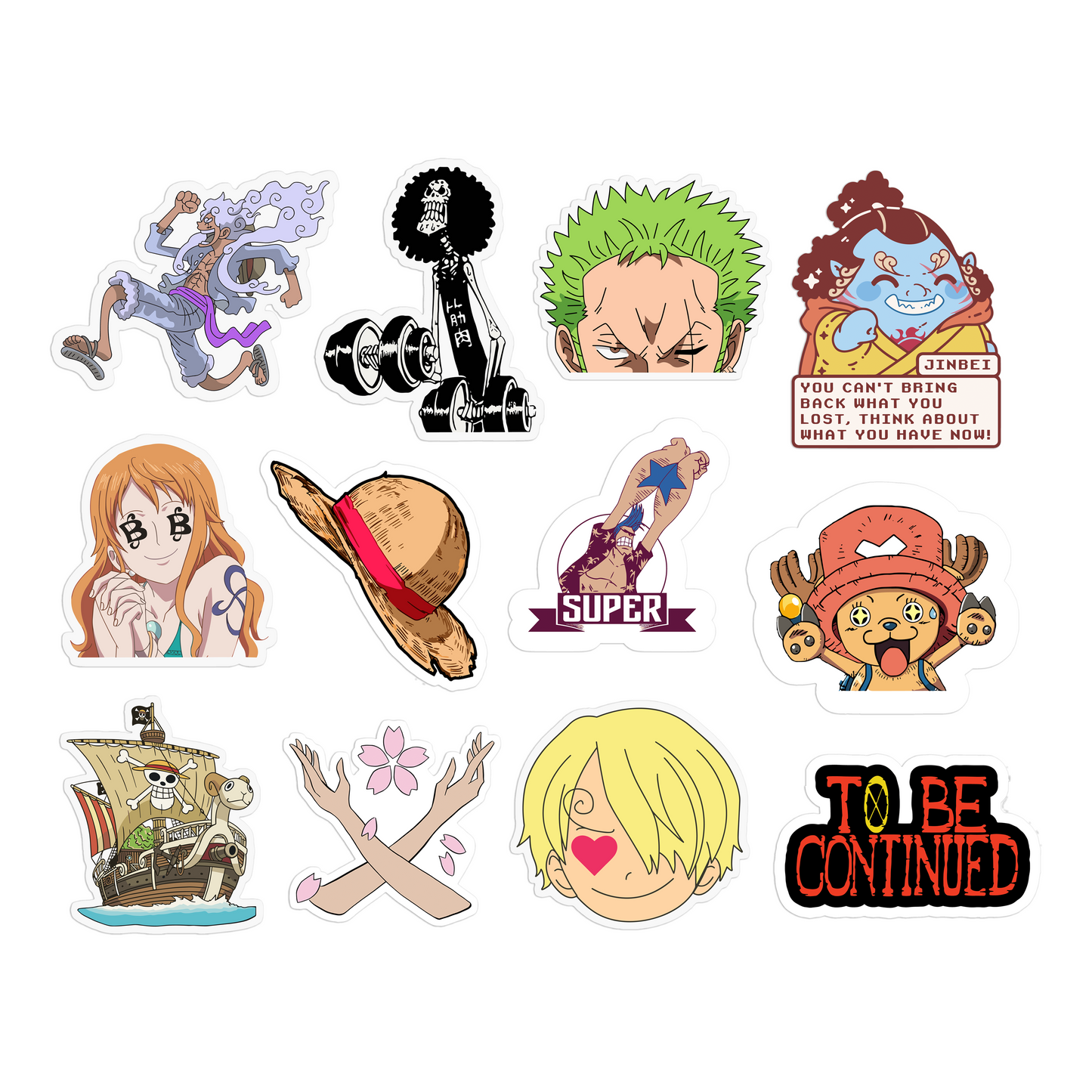 One Piece Stickers