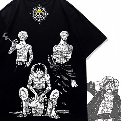 One Piece - Monster Trio Oversized T-Shirt