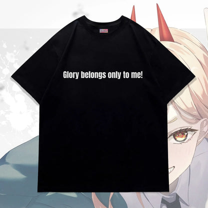 Power – Glory Belongs Only to Me Oversized Tee