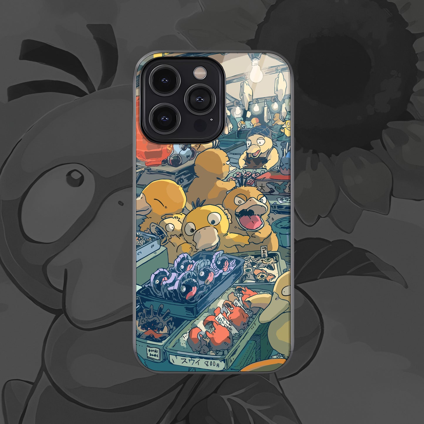 Psyduck Mobile Glass Case