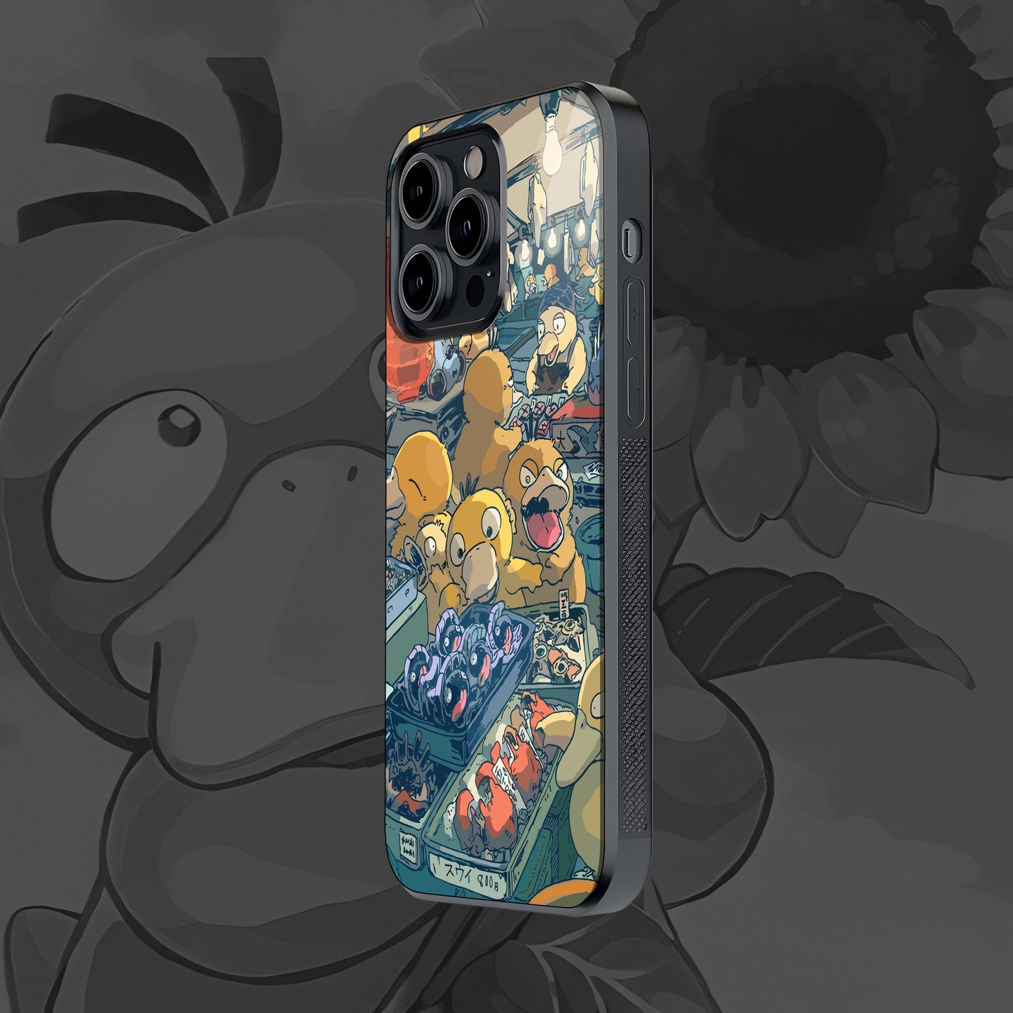 Psyduck Mobile Glass Case