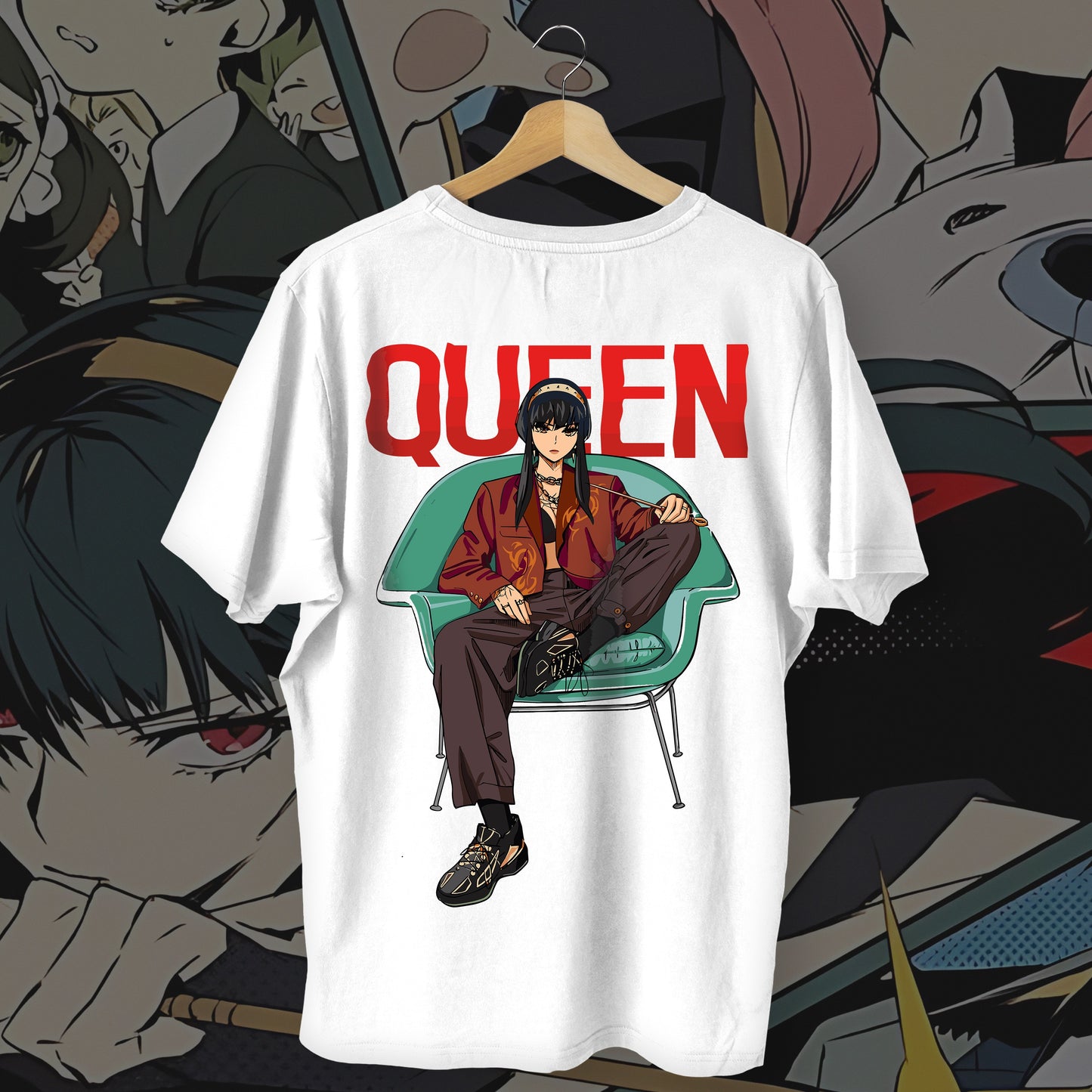 Queen Yor1 Oversized Tee