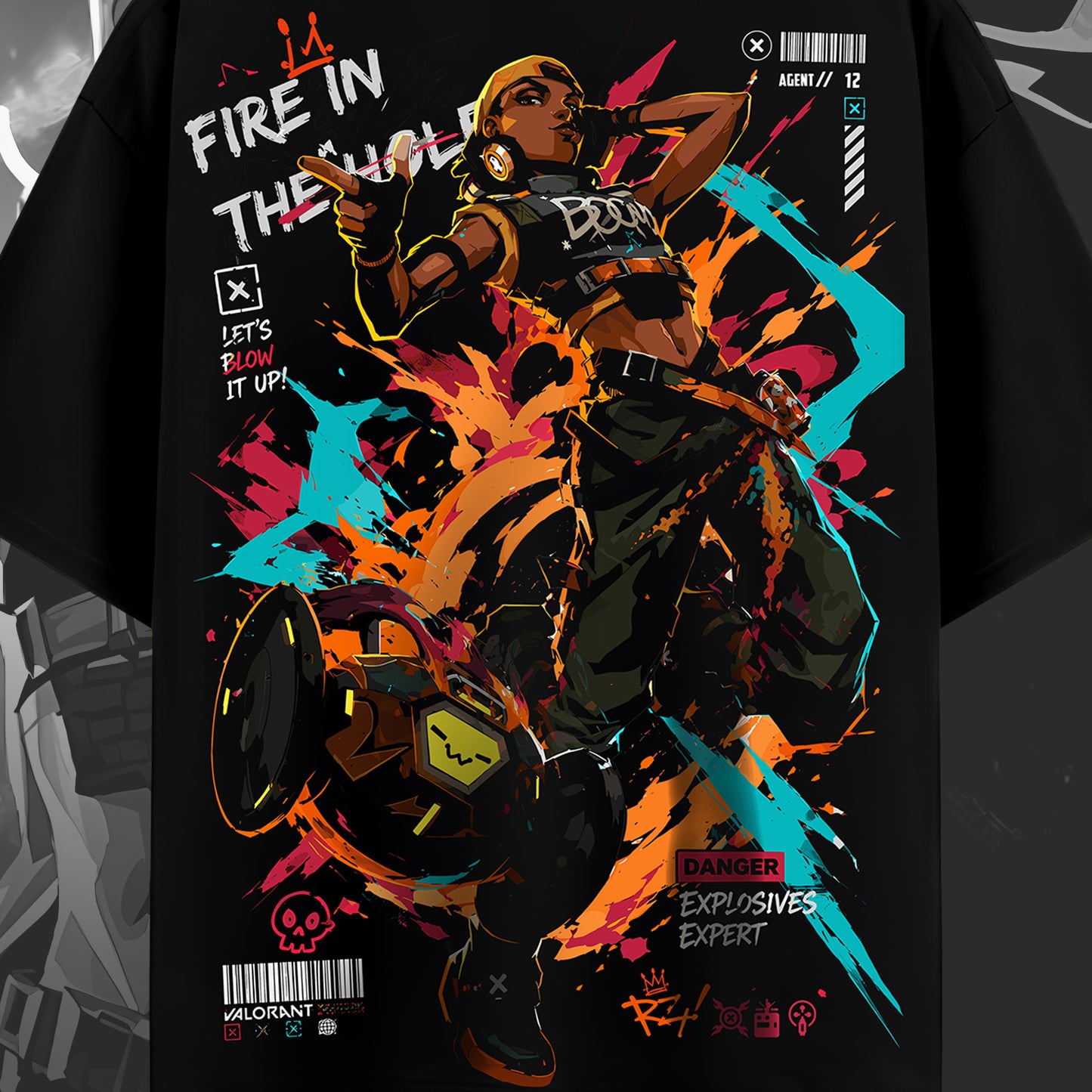 Raze - "Fire In The Hole" Tee