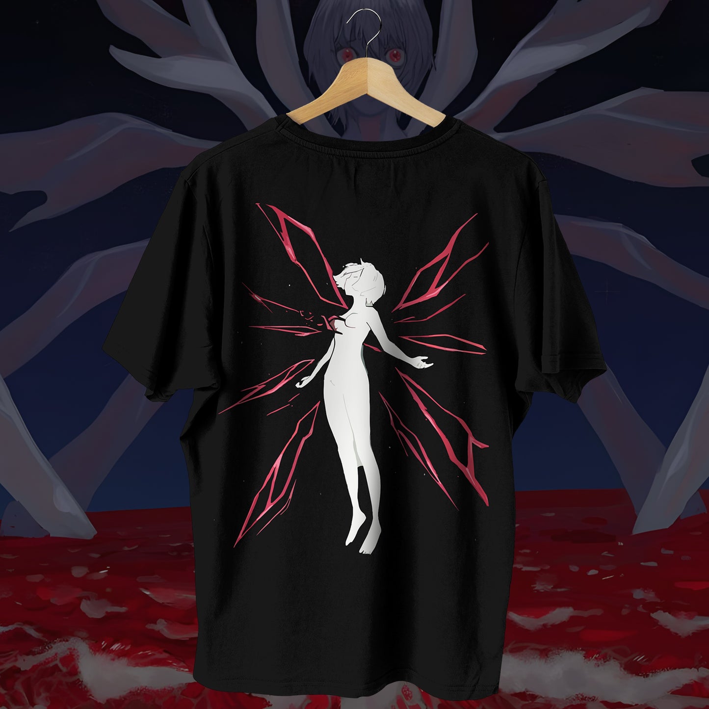 Rei The End Of Evangelion Oversized Tee