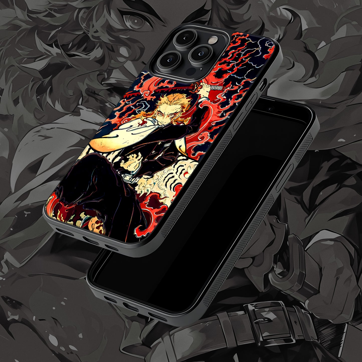 Rengoku2 Mobile Glass Case