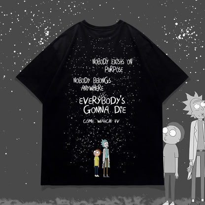 Rick & Morty Come Watch TV Tee