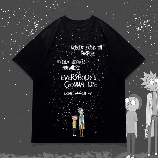 Rick & Morty Come Watch TV Tee