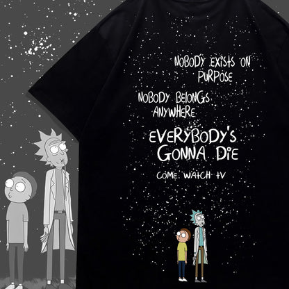 Rick & Morty Come Watch TV Tee