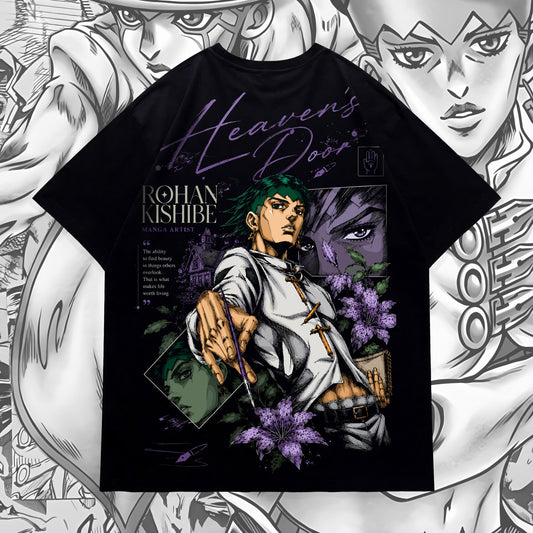 Rohan Kishibe "Heaven’s Door" Oversized Tee