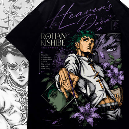 Rohan Kishibe "Heaven’s Door" Oversized Tee