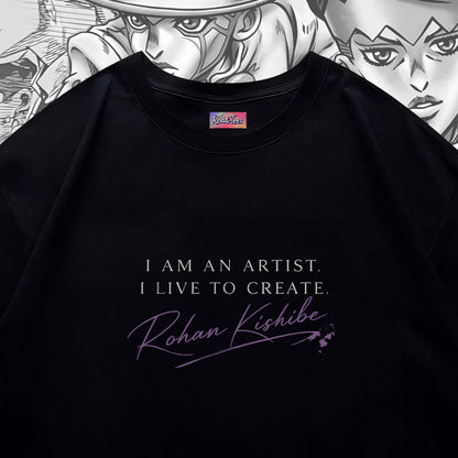 Rohan Kishibe "Heaven’s Door" Oversized Tee