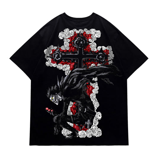 Ryuk Cross Oversized Tee