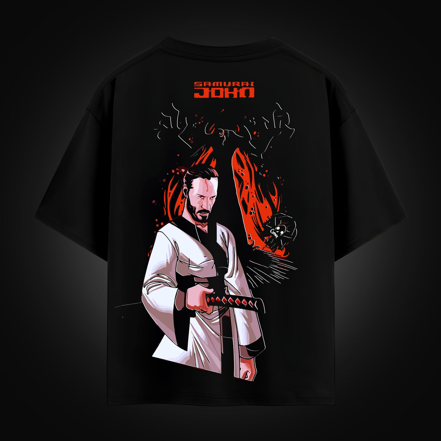 Samurai John Oversized Tee