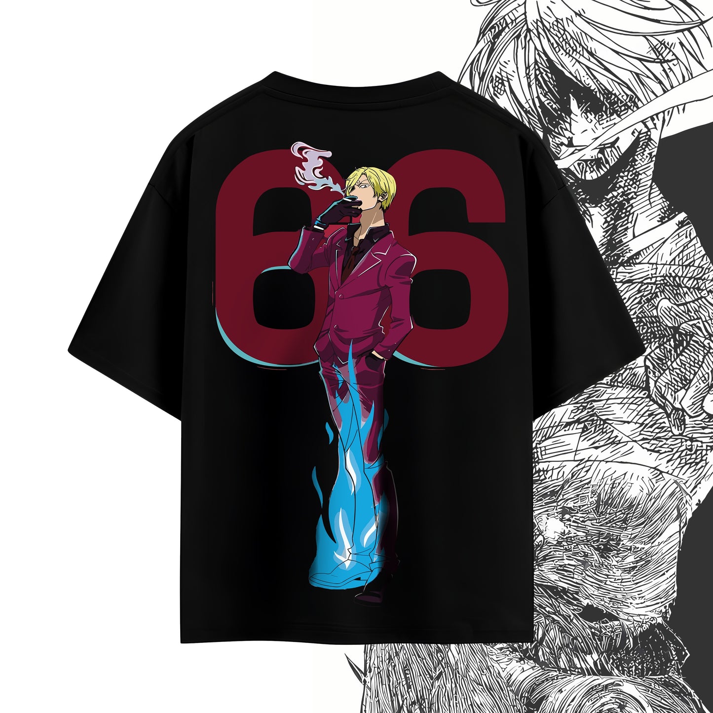 Sanji “66" Vinsmoke Tee
