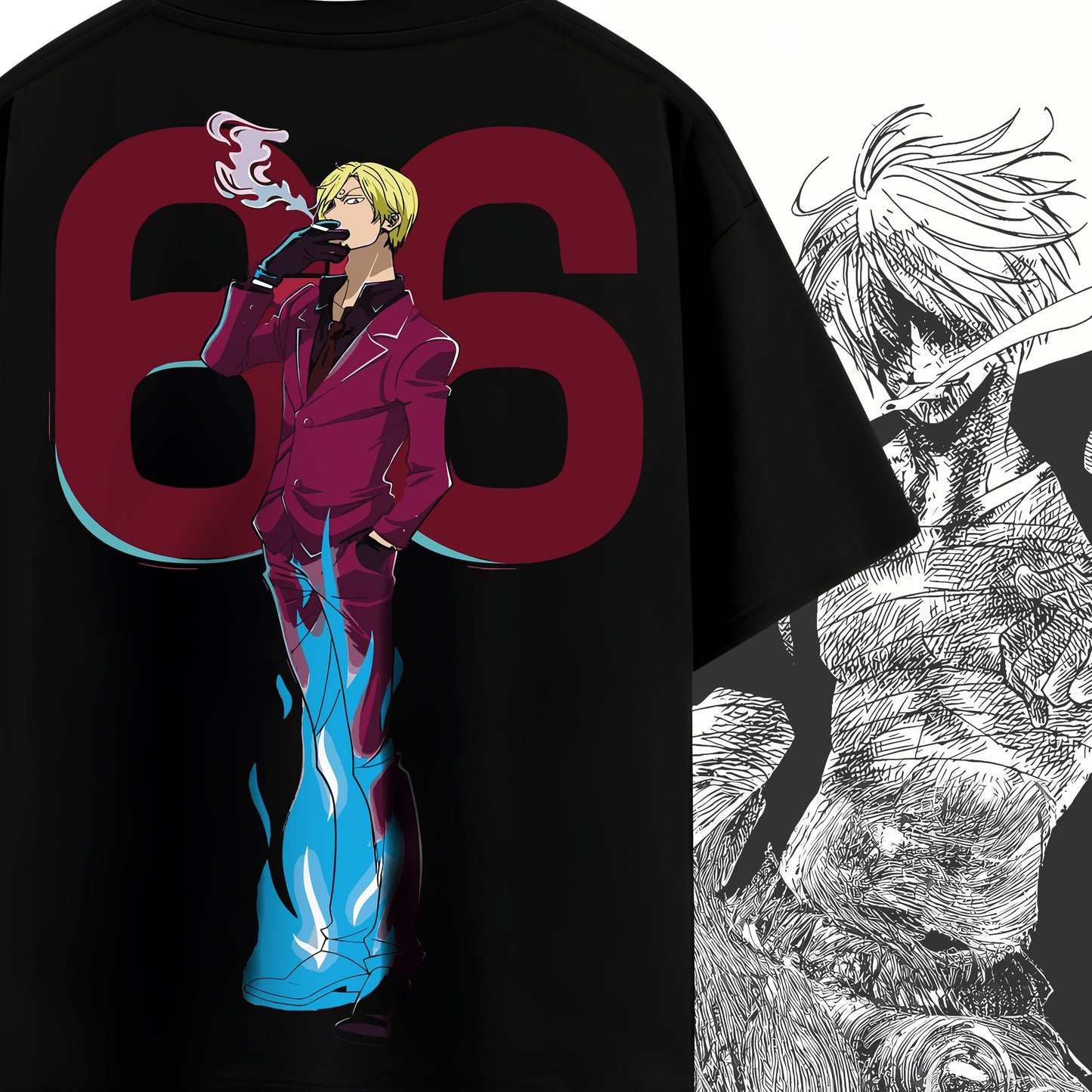 Sanji “66" Vinsmoke Tee