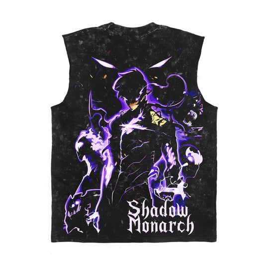 Solo Leveling Shadow Monarch Vintage Vest
