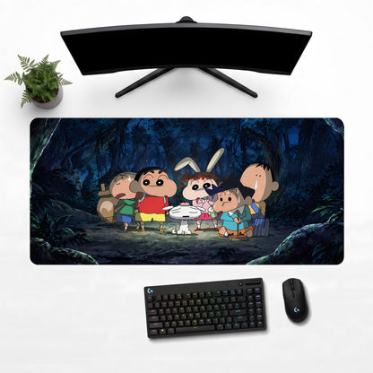 Shinchan Moonlit Forest Deskmat