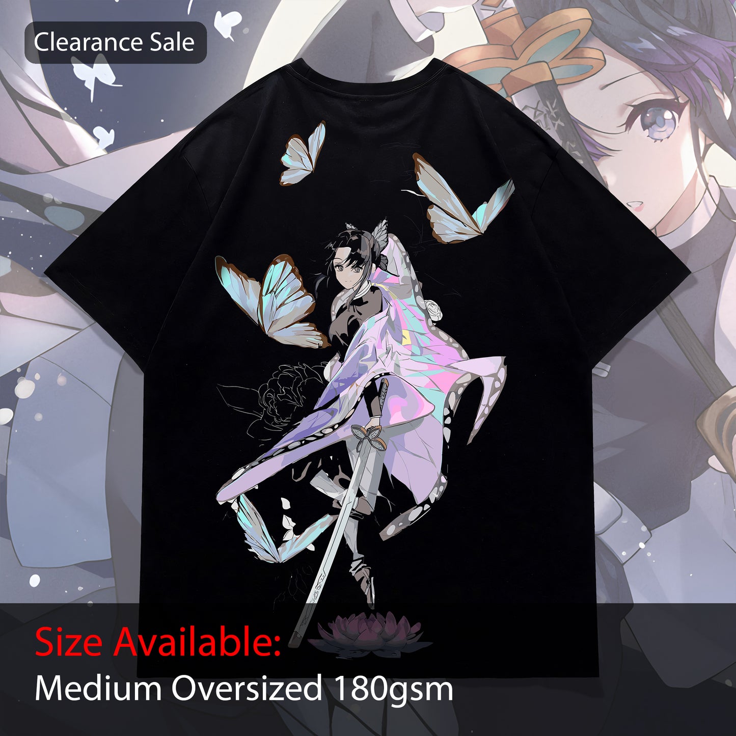 CS Shinobu "Butterfly Blade" Tee