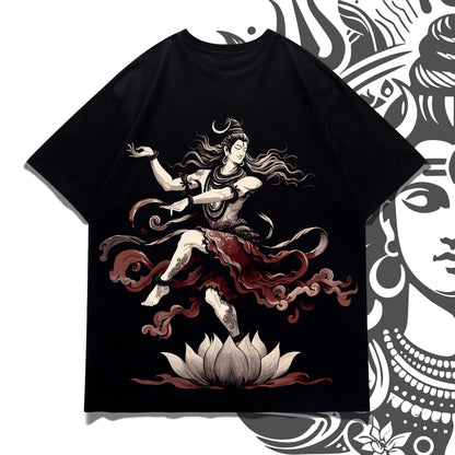 Shiva "Tandava in Bloom" Tee