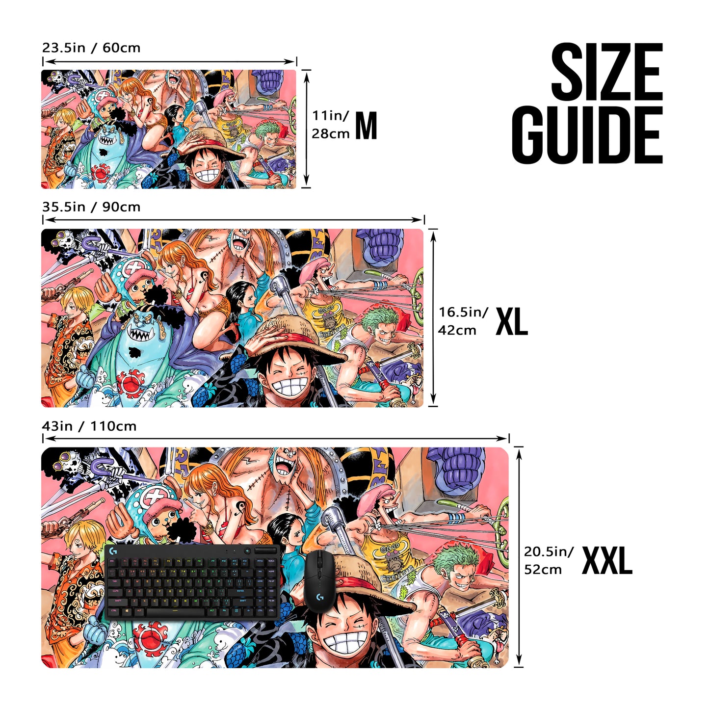 Straw Hat Crew Deskmat