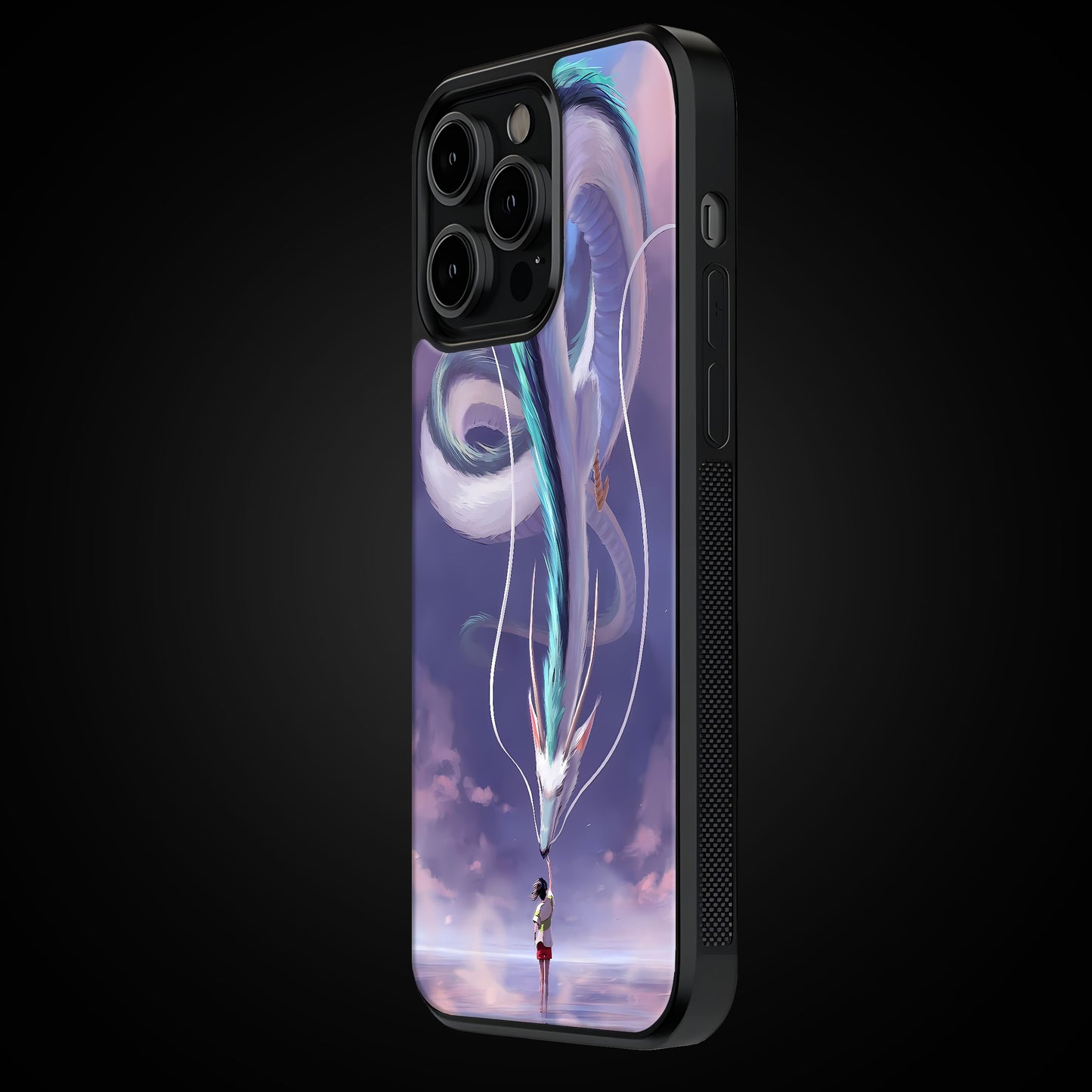 Spirited Away – Haku & Chihiro Mobile Glass Case