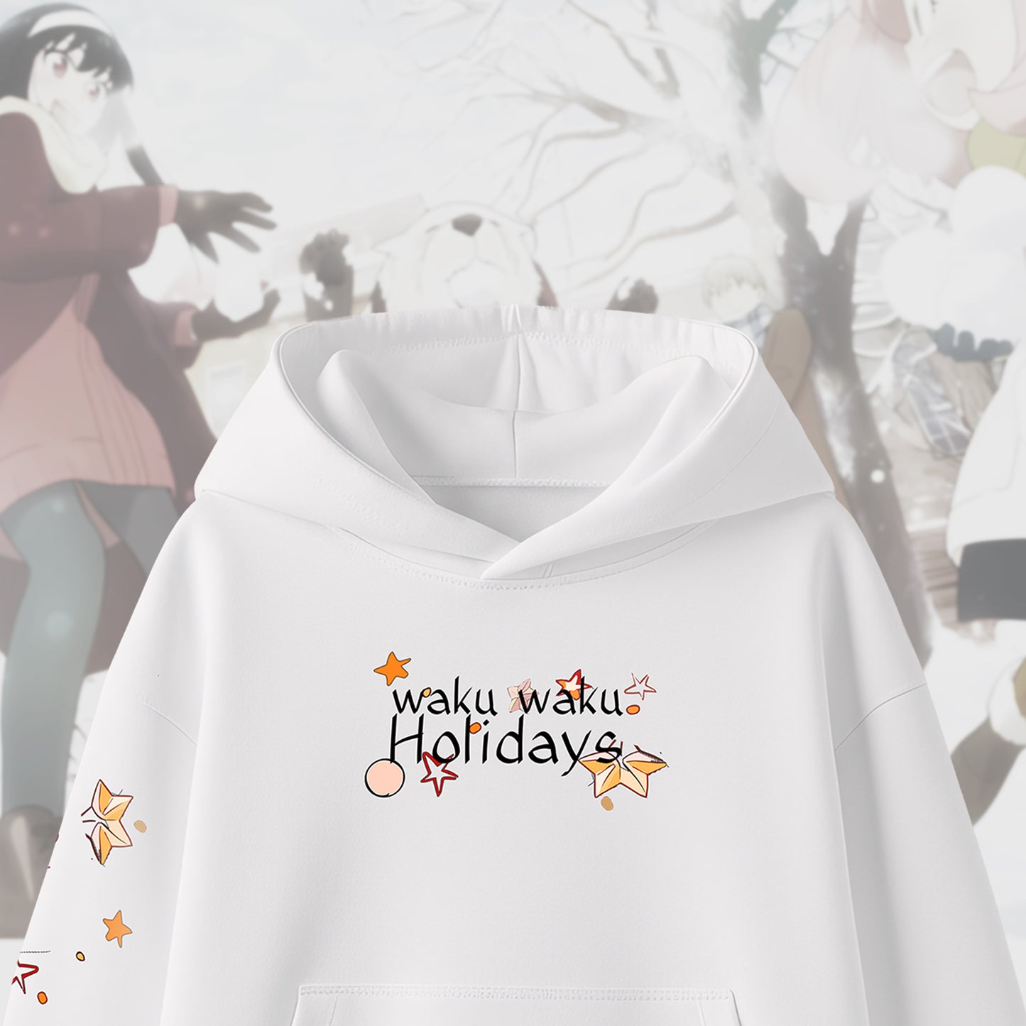 Spy x Family "Waku Waku" Holiday Hoodie