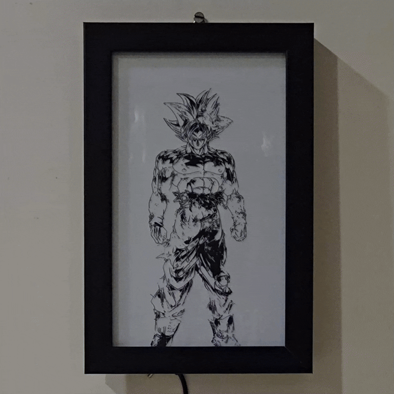Goku Ultra Instinct Lightbox
