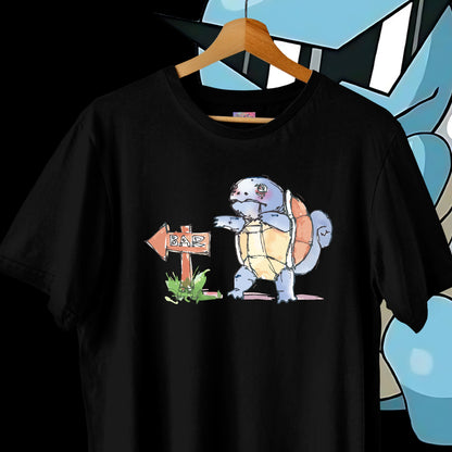 Alcoholic Squirtle Oversized Tee